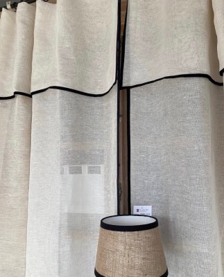 rideau fabriqué en france artisanal lin